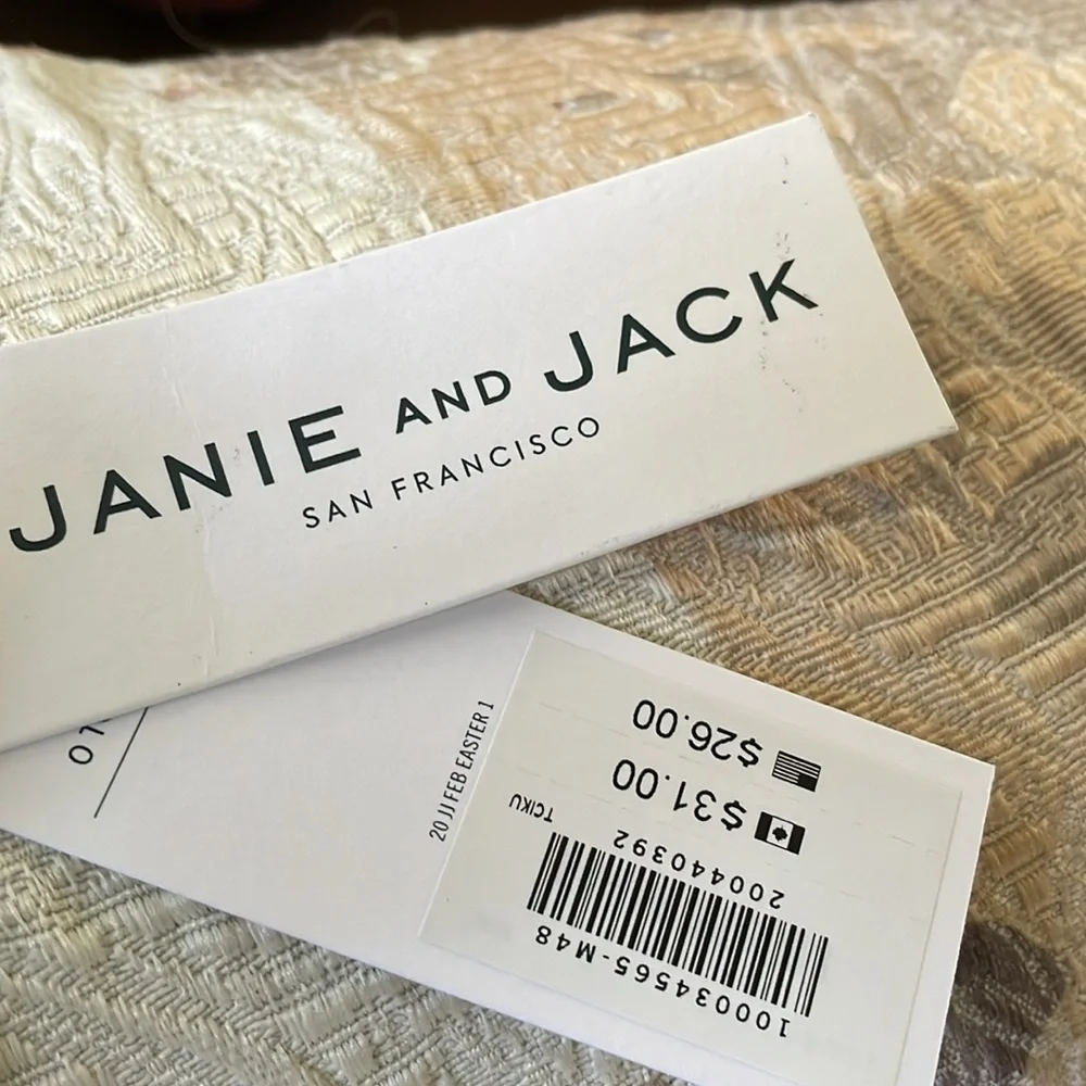 Janie and jack Boy Tie Size 0 to 24 Months Old NWT